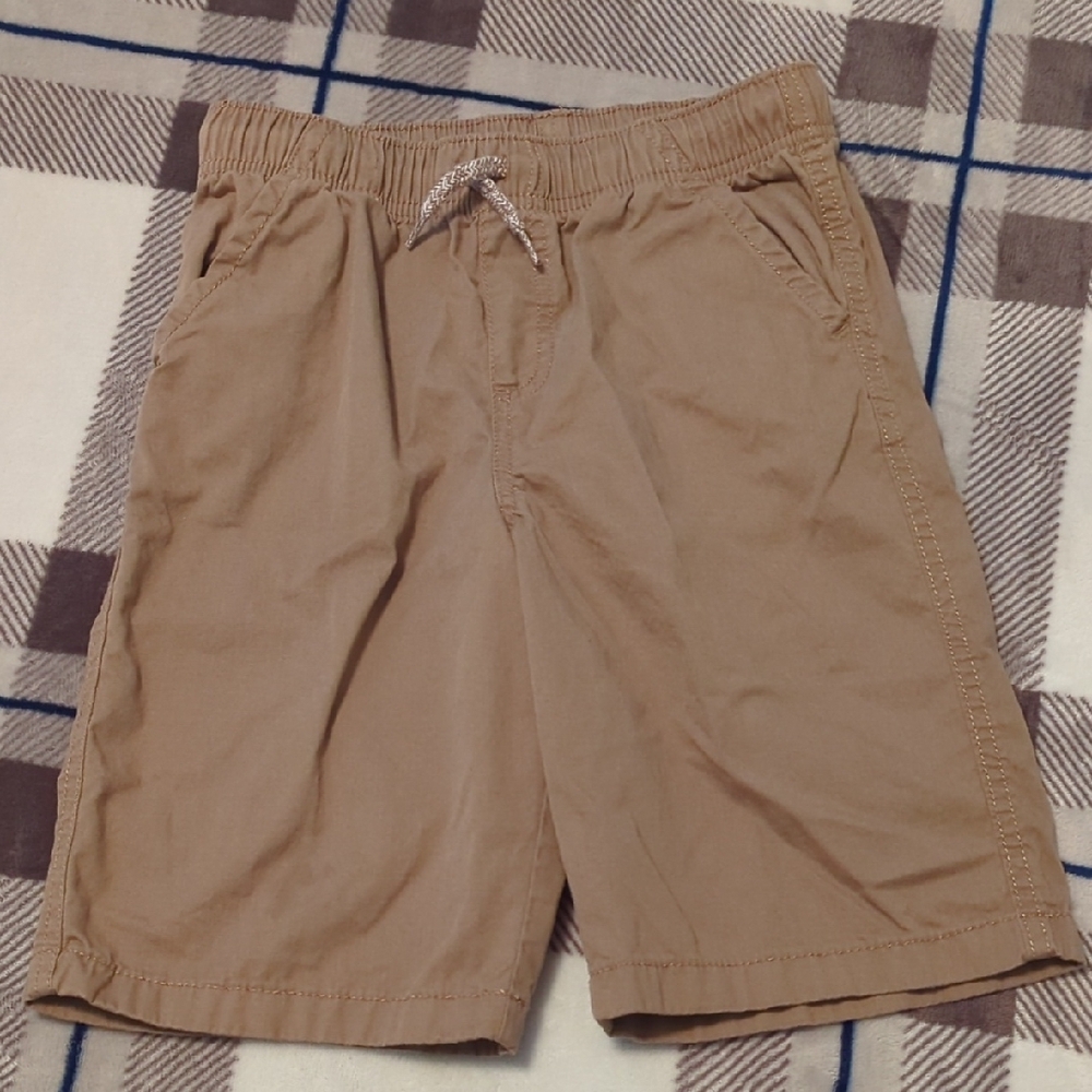 Jumping Beans Tan Flat Front Shorts
